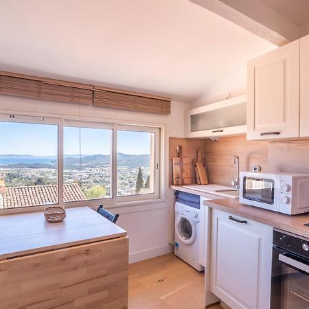 Bright 29M With Nice View In Bormes-Les-Mimosas Apartment Bagian luar foto